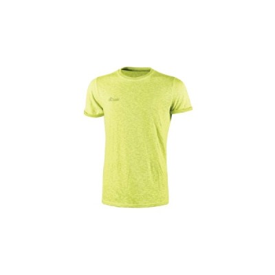T-SHIRT U POWER FLUO YELLOW TG S