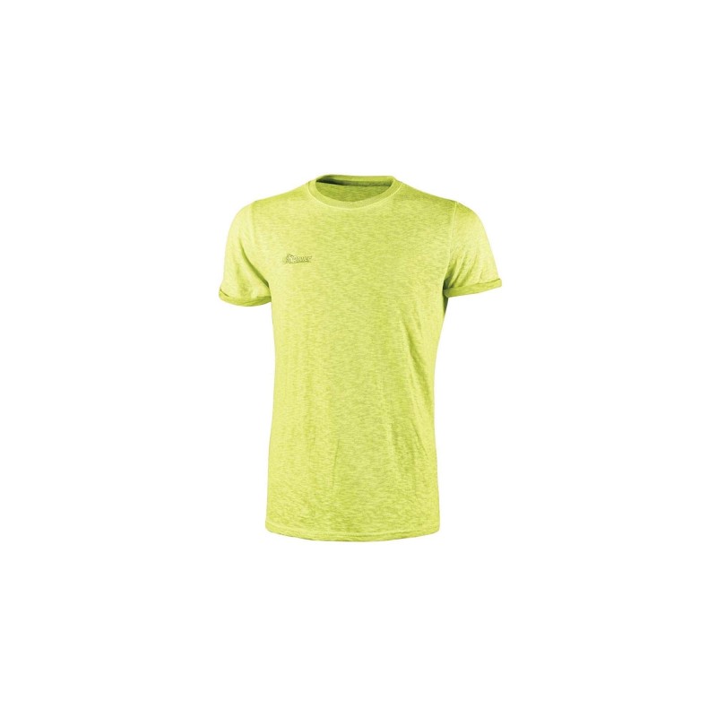 T-SHIRT U POWER FLUO YELLOW TG S