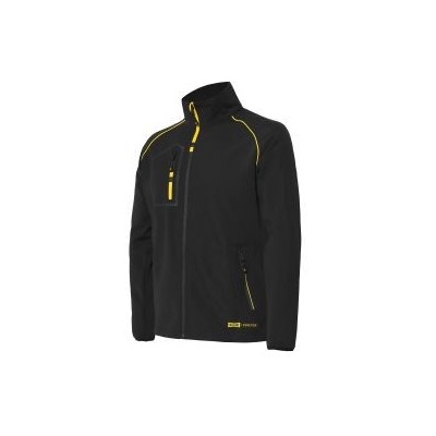 GIACCA SOFTSHELL  SPRINGER NERO TG XXL ISSALINE