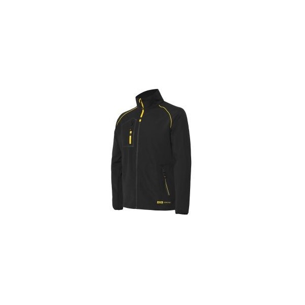 GIACCA SOFTSHELL  SPRINGER NERO TG XXL ISSALINE