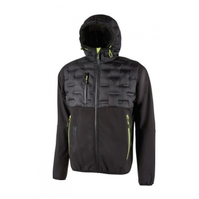 GIACCA U POWER SPOCK BLACK CARBON TG. XXL