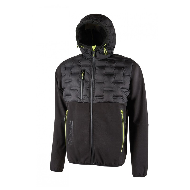 GIACCA U POWER SPOCK BLACK CARBON TG. XXL