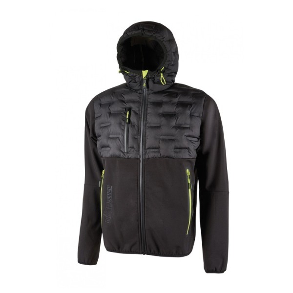 GIACCA U POWER SPOCK BLACK CARBON TG. XXL