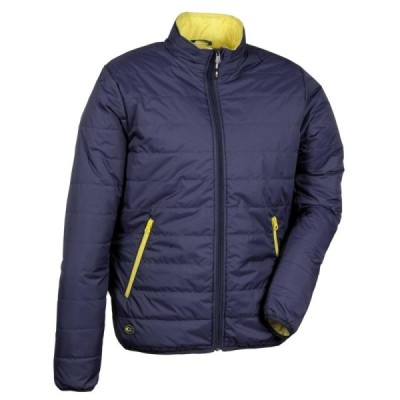 PIUMINO LEGGERO COFRA TURIN NAVY/GIALLO TG XL
