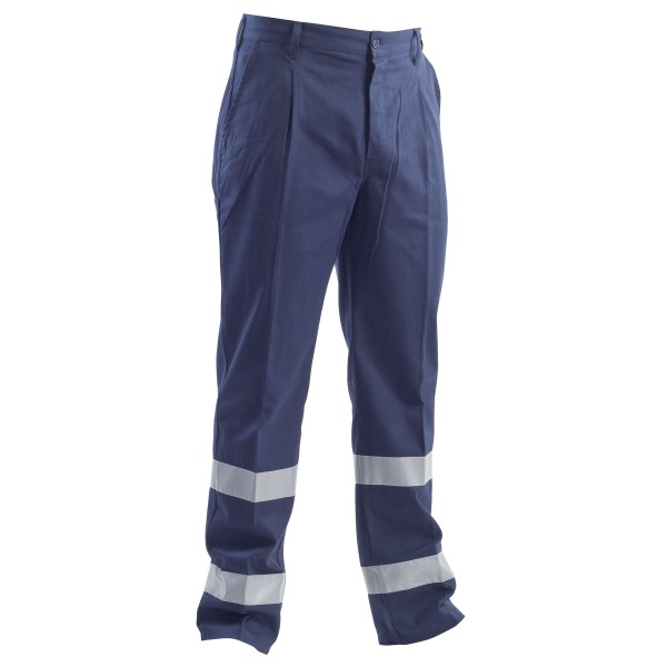 PANTALONE CANVASS BLU+BANDE XXL