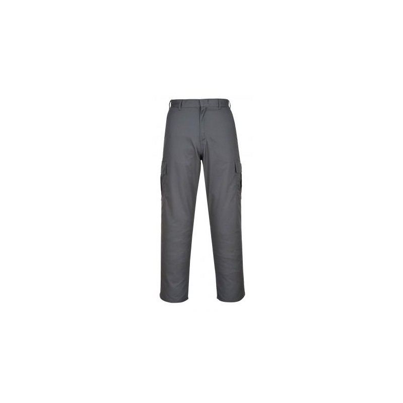 PANTALONE COMBAT GRIGIO 245 GR/MQ  TG 60 (44)