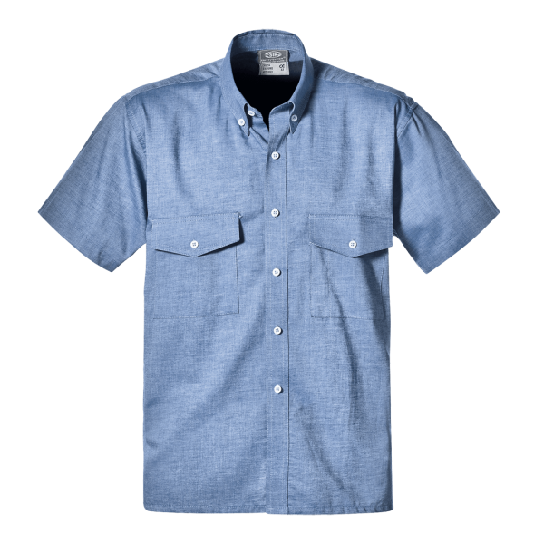 CAMICIA OXFORD MANICHE CORTE TG. XXL
