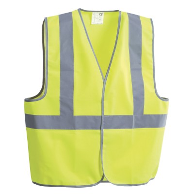 GILET ALTA VISIBILITA' GIALLO TG XXL 100% POLIESTERE