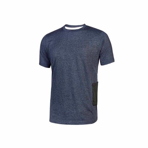 T-SHIRT U-POWER ROAD DEEP BLUE TG XXL