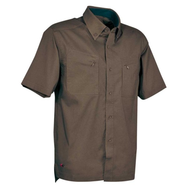 CAMICIA COFRA HAWAI FANGO XXL