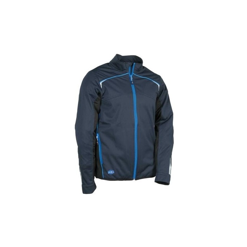 GIACCA COFRA GALPONES TG XXL SOFTSHELL NAVY/NERO/ROYAL