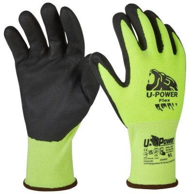 GUANTO U-POWER FLEX TG 9 VERDE FLUO/NERO