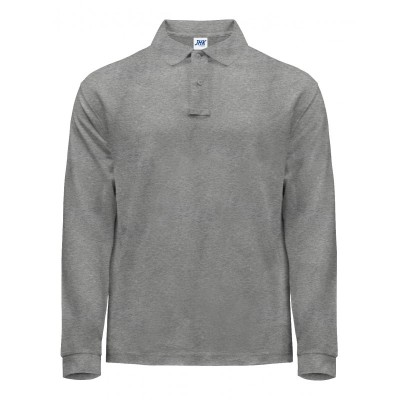 POLO MANICA LUNGA GRIGIA TG XXL