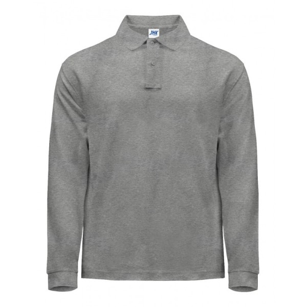 POLO MANICA LUNGA GRIGIA TG XXL