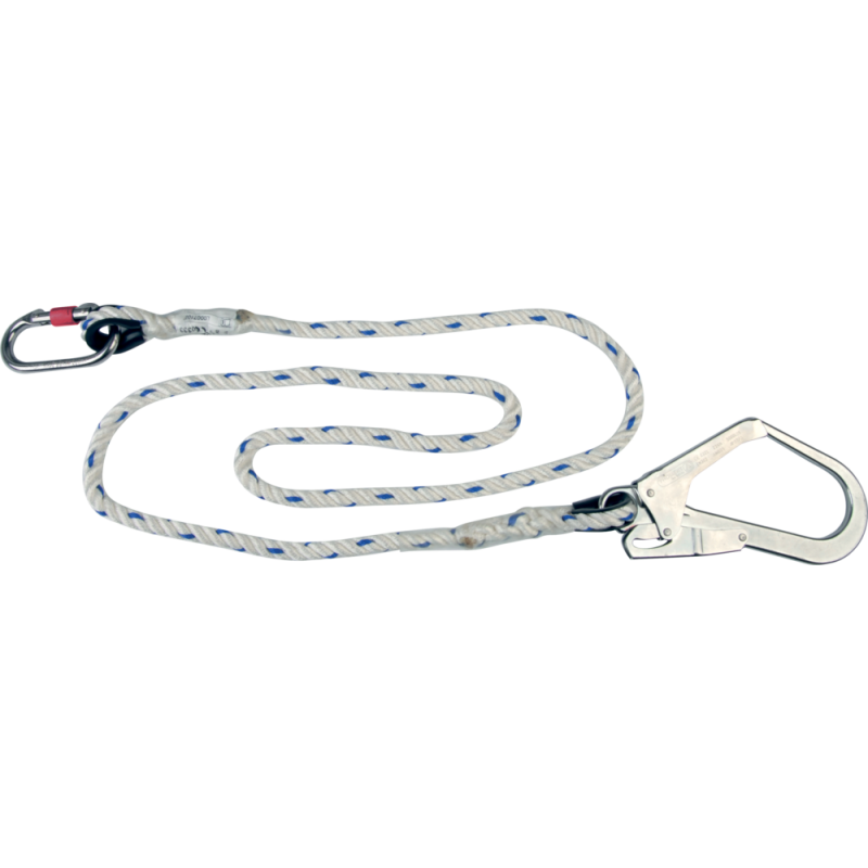 CORDA DOPPIA ANTICADUTA INTRECCIATA MT 1,5