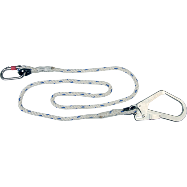 CORDA DOPPIA ANTICADUTA INTRECCIATA MT 1,5