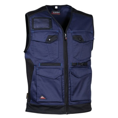 GILET COFRA KUNIR NAVY/NERO TG 58