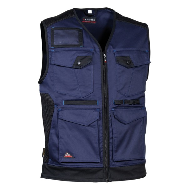 GILET COFRA KUNIR NAVY/NERO TG 58