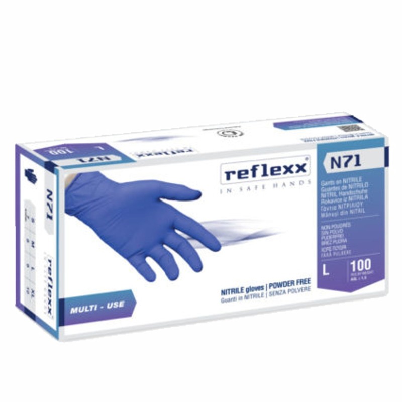 GUANTI NITRILE TG.XL 100 PZ NITRIL PRO