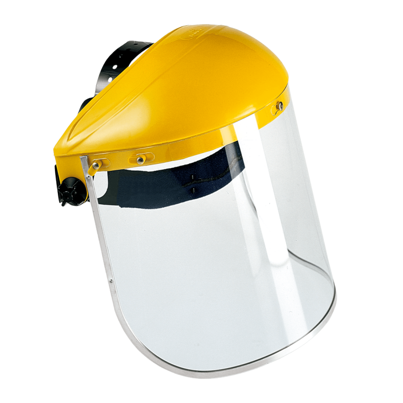 VISIERA IN POLICARBONATO CON BARDATURA RIBALTABILE 220X280-