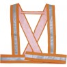 BRETELLA ALTA VISIBILITA' FLUO ARANCIO