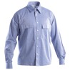 CAMICIA TRIVALENTE AZZURRA TG XXL  MANICHE LUNGHE