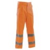 PANTALONE ALTA VISIBILITA' ARANCIO TG. S