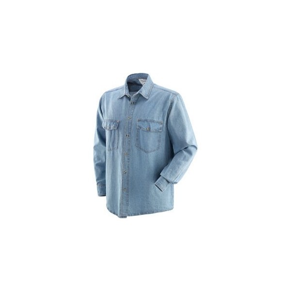 CAMICIA JEANS COTONE TG.XXL