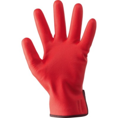 GUANTO DRIVER ROSSO NYLON/NITRILE FOAM TG 10
