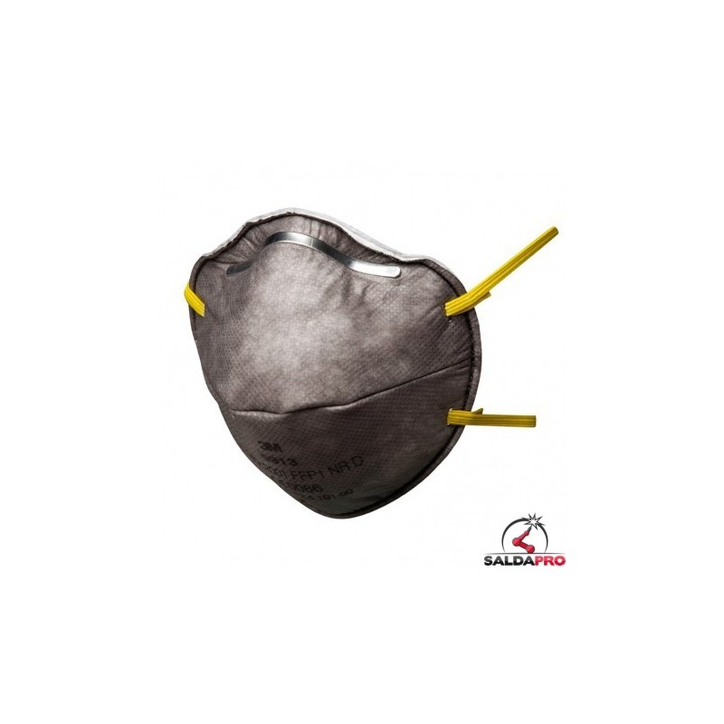 MASCHERINA 3M 9913 CON CARBONI ATTIVI FFP1 NRD