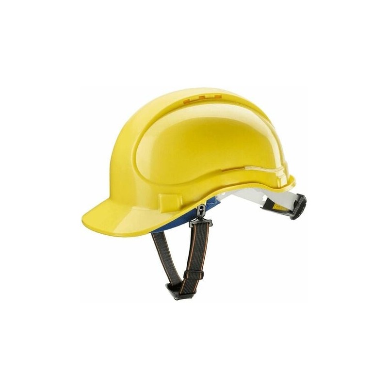 ELMETTO ABS GIALLO CON SOTTOGOLA ART. E1