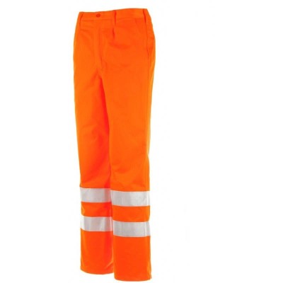 PANTALONE ALTA VISIBILITA' ARANCIO FUSTAGNO TG. 58