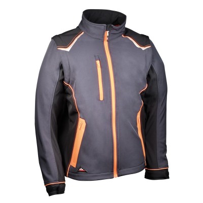 GIACCA COFRA SELTERS TG 60 ANTRACITE/NERO/AR SOFTSHELL