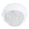 CUFFIA CON ELASTICO BIANCA 100 PZ