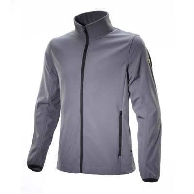 GIACCA DIADORA SOFTSHELL LEVEL LITEWORK GRAY