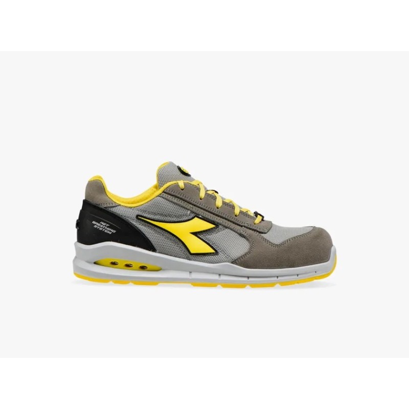 SCARPA DIADORA RUN NET AB LOW GRAY/ALUMINIUM S1PS