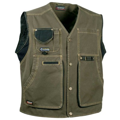 GILET COFRA ZURICH FANGO TG.56