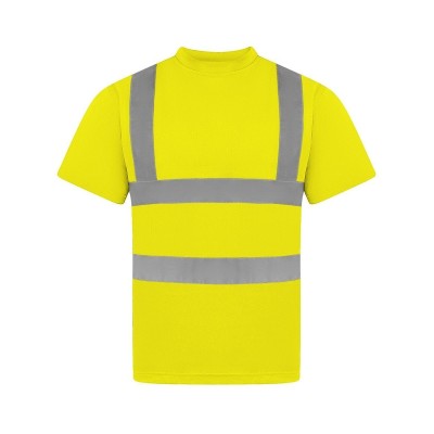 T SHIRT ALTA VISIBILITA' GIALLO