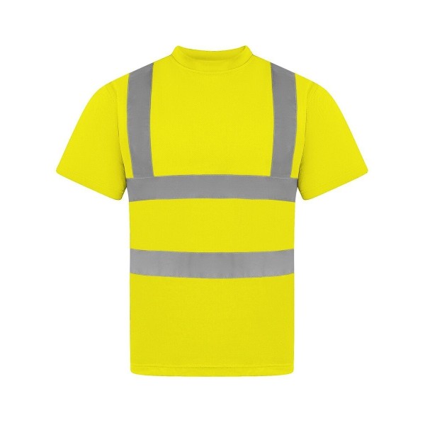 T SHIRT ALTA VISIBILITA' GIALLO