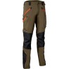 PANTALONE COFRA VELTEN FANGO/NERO/ARANCIO