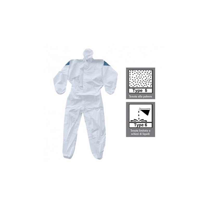 TUTA PARTIGUARD BIANCA TG XXL