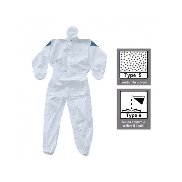 TUTA PARTIGUARD BIANCA TG XXL